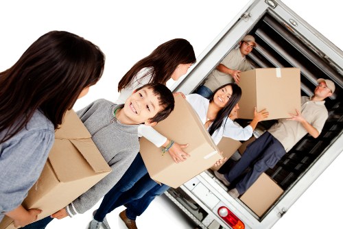 Professional packing service preparing household boxes in Wandsworth