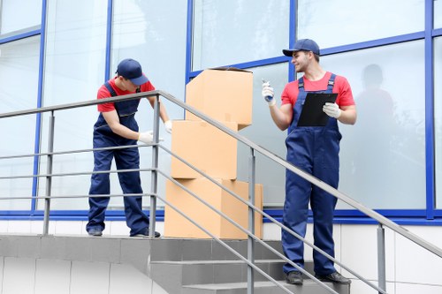 Local moving team helping with a Wandsworth home relocation