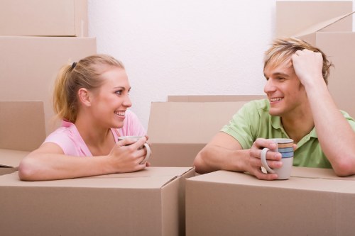Commercial moving team planning a business relocation in Wandsworth
