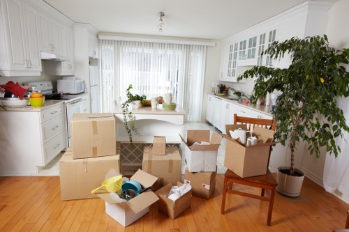 Cubic-yard pricing example for a small flat move