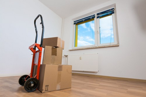 Professional moving van service for a house or office relocation in Wandsworth