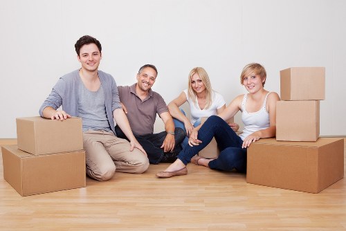 Residential moving help in a Wandsworth flat